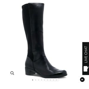 New in box Dansko black knee high boots